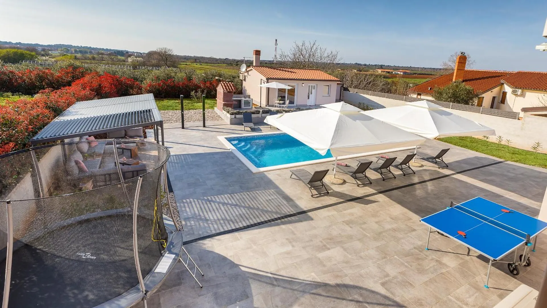 Brand New 6 Bedroom Villa, Only 1500M From The Beach Valbandon 0*,  Croatia